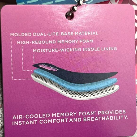 NWT Skechers Women's Wilshire Blvd Air-Cooled Memory Foam Athletic Shoes Tan 8.5 - Picture 12 of 15